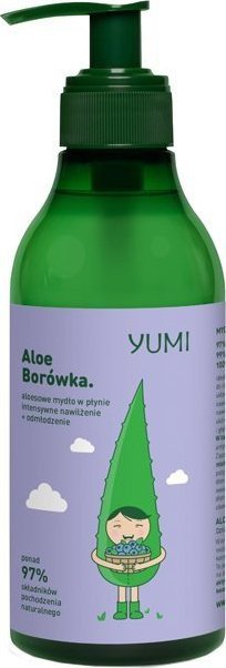 Yumi Yumi Aloe Borówka Nawilżające Mydło W Płynie 300ML 1
