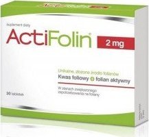 Polski Lek ACTIFOLIN 2mg 30 tabletek 1