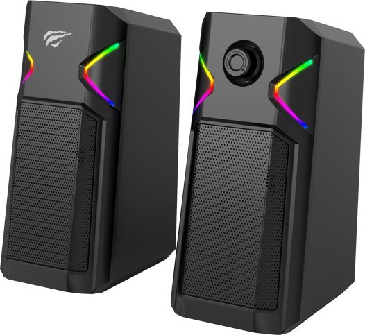 Głośniki komputerowe Havit SK205 2.0 RGB (czarne) 1