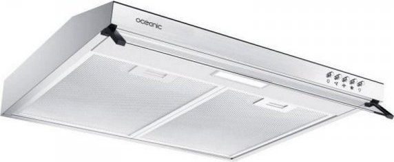 Okap Oceanic Okap konwencjonalny Oceanic OCEAHC202SS 202 m3/h Srebrzysty C 200 m3/h (60 cm) 1