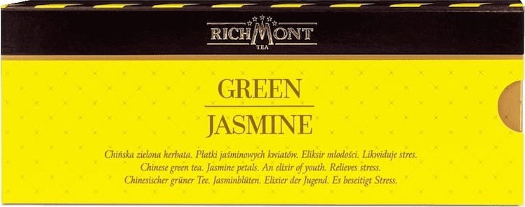 Richmont Herbata Richmont Green Jasmine 12x4g - naturalna tradycyjna herbata jaśminowa 1