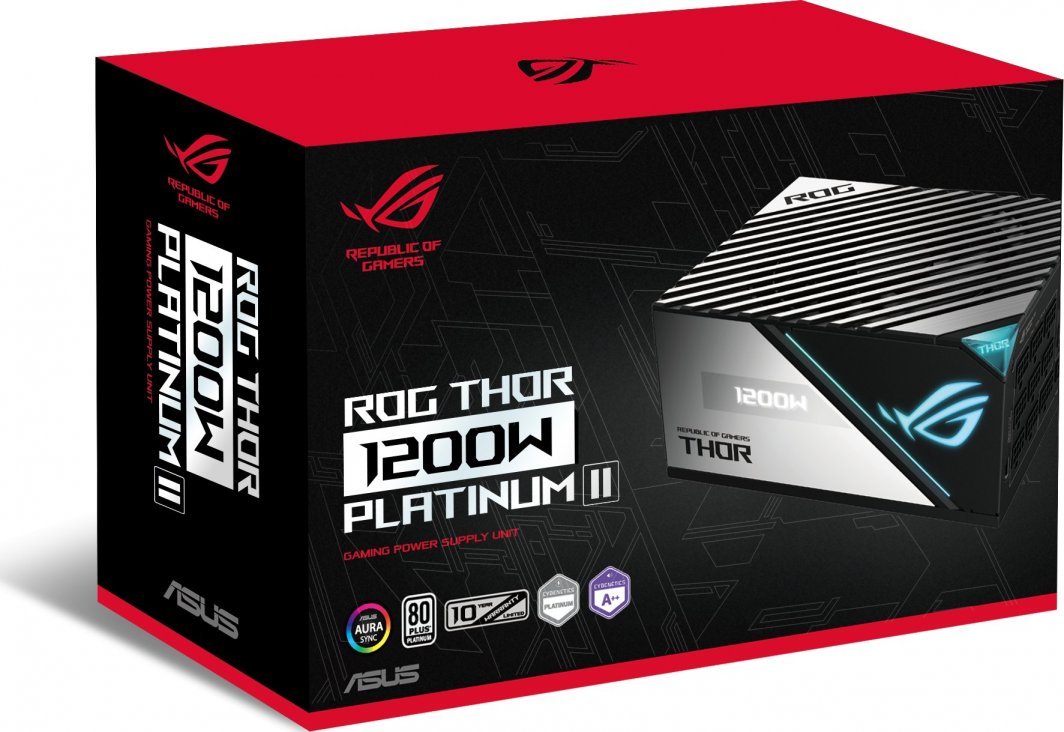 Asus ROG Thor Platinum II 1200W (90YE00L0-B0NA00) - Zasilacz