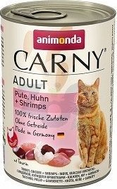 Animonda ANIMONDA Cat Carny Adult smak: wołowina, indyk i krewetki 12 x 400g 1
