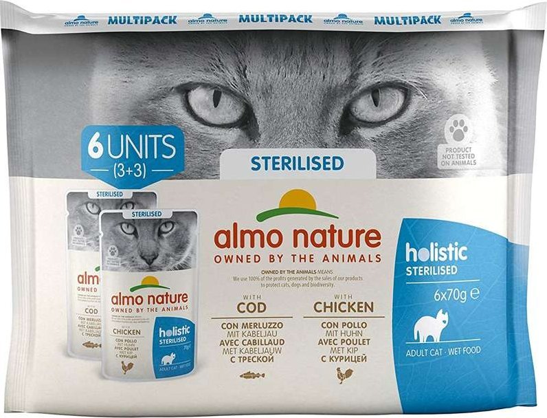 Almo Nature ALMO NATURE HFC Functional Multipack Sterilised 6x70g 1