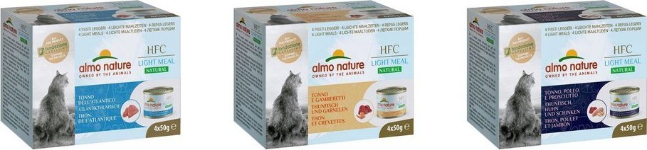 Almo Nature ALMO NATURE HFC Natural Light Mix smaków 12x50g 1