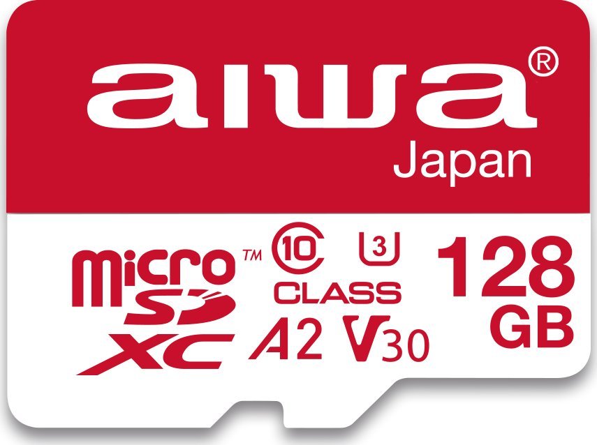 Karta Aiwa MicroSDXC 128 GB Class 10 UHS-I/U3 A2 V30 (MSDV30-128GB  ) 1
