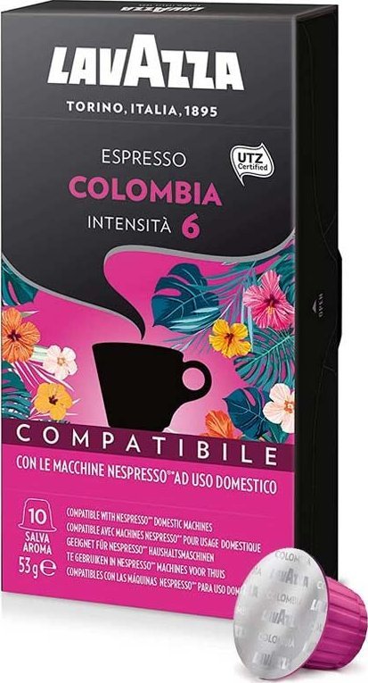 Kaffa Lavazza Espresso Colombia kapsułki do Nespresso - 10 kapsułek 1