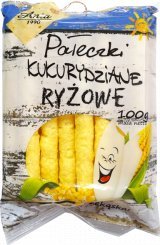 Ania Paluszki kukuru/ryżowe natural 100g ANIA 1