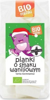 Biominki PIANKI O SMAKU WANILIOWYM BEZGLUTENOWE BIO 120 g - BIOMINKI (EDYCJA ŚWIĄTECZNA) 1