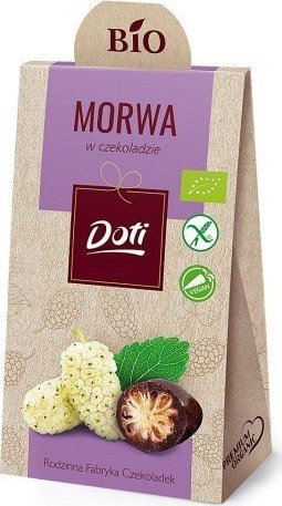 Doti MORWA BIAŁA W CZEKOLADZIE DESEROWEJ BG BIO 50g DOTI 1