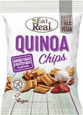Eat Real Chipsy z quinoa pomidorowo-czosnkowe 30g EAT REAL 1