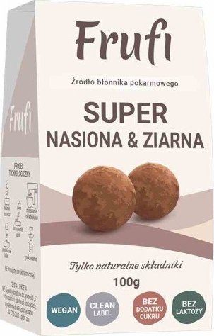 Frufi Kulki SUPER - nasiona & ziarna Frufi, 100g 1