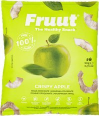 Fruut Suszone chipsy ZIELONE JABŁKO bez cukru 20 g FRUUT 1
