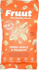 Fruut Chipsy JABŁKO Z ORZESZKAMI ZIEMNYMI bez cukru 40g FRUUT 1