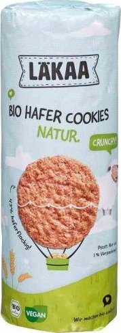 Lakaa Ciastka owsiane wegańskie BIO 300 g 1