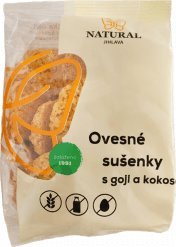 NATURAL Ciasteczka owsiane z goji i kokosem b/glutenu 150g NATURAL 1