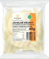NATURAL Chrupki kukur.-jagla. jabł., śliw., dynia 40g 1