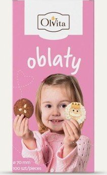 Olvita Oblaty okrągłe fi 70 mm 100 szt OLVITA 1
