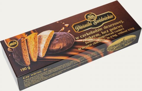 Olvita Pierniki Świdnickie mieszane 190g opakowanie kartonowe OLVITA 1
