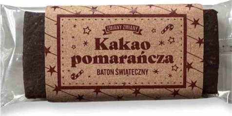 Zmiany Zmiany Baton Świąteczny Kakao-Pomarańcza Zmiany Zmiany, 50g 1