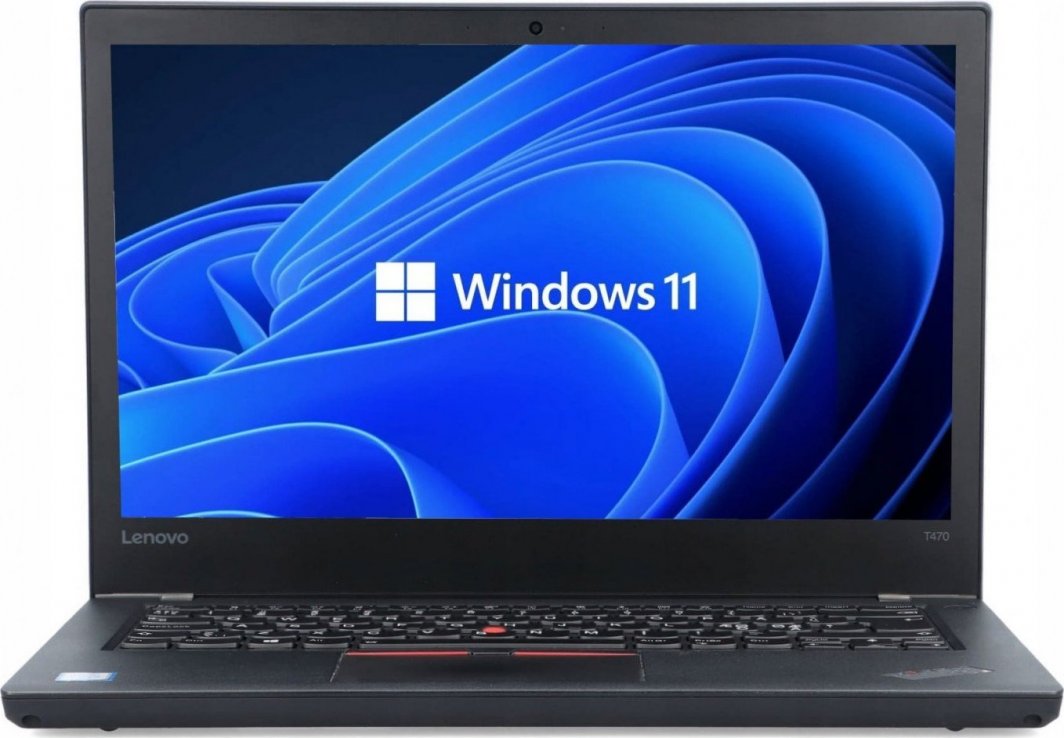 Laptop Lenovo ThinkPad T470 i5-6300U 8GB 256GB SSD 14" FHD IPS Windows 11 Professional 1