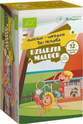 Herbapol Herbatka dla dzieci Dziarski Maluch BIO 60g Herbapol 1