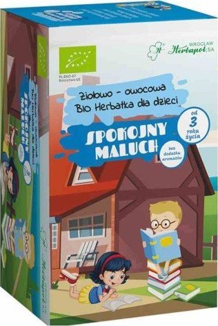 Herbapol Herbatka dla dzieci Spokojny Maluch BIO 40g Herbapol 1