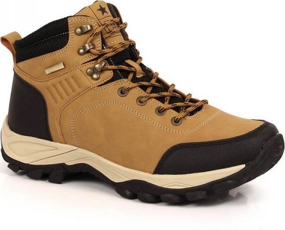 Buty trekkingowe męskie News EVE385B brązowe r. 41 1