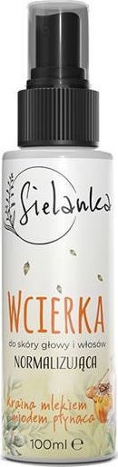 Sielanka SIELANKA_Wcierka normalizująca do włosów i skóry głowy Kraina Mlekiem i Miodem płynąca 100ml 1