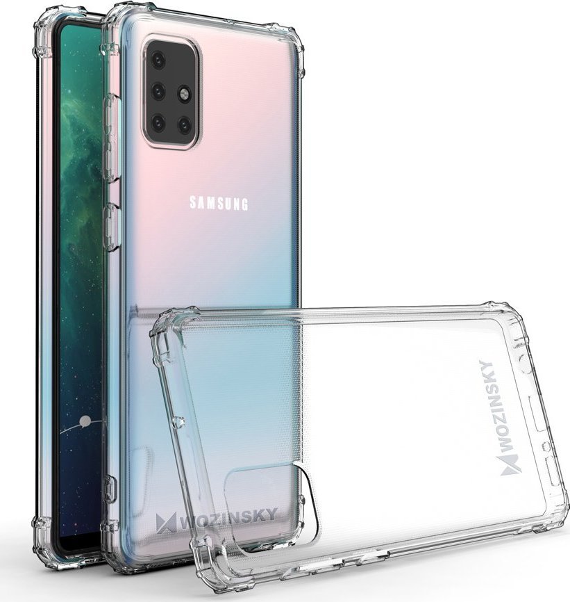 Wozinsky Wozinsky Anti Shock pancerne etui do Samsung Galaxy M51 przezroczysty 1