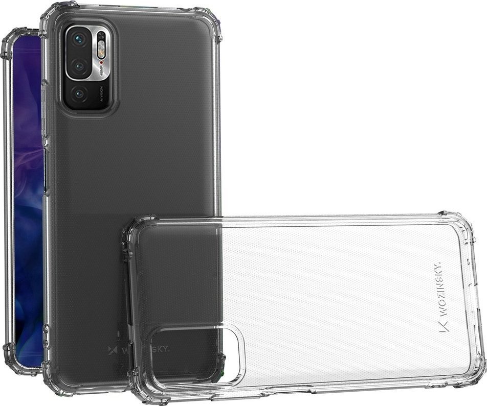 Wozinsky Wozinsky Anti Shock pancerne etui do Xiaomi Redmi Note 10 5G przezroczysty 1