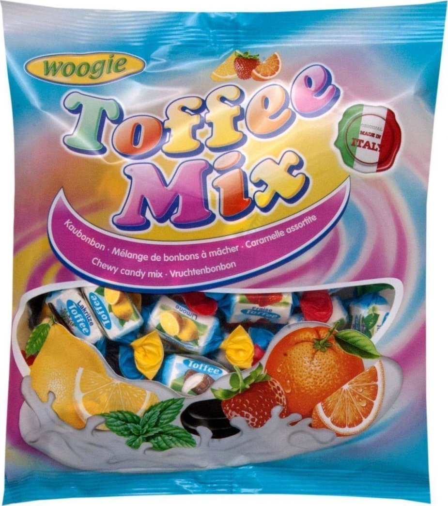 Woogie Kaubonbons Toffee Mix 250 g 1
