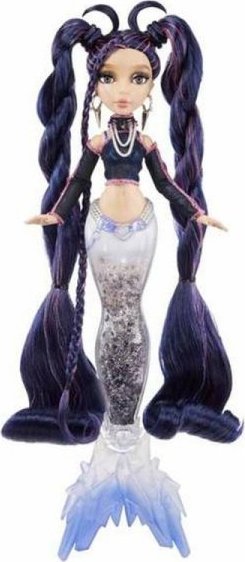 MERMAZE MERMAIDZ™ Winter Waves Nera™ Mermaid Fashion Doll with Color Change  Fin, Glitter-Filled Tail and Accessories