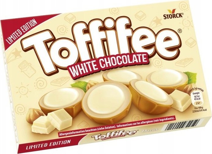 Storck Toffifee BIAŁA CZEKOLADA Czekoladki Karmel 125g 1