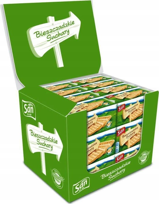 San Suchary Bieszczadzkie SAN Kruche 24 sztuki x 90g 1