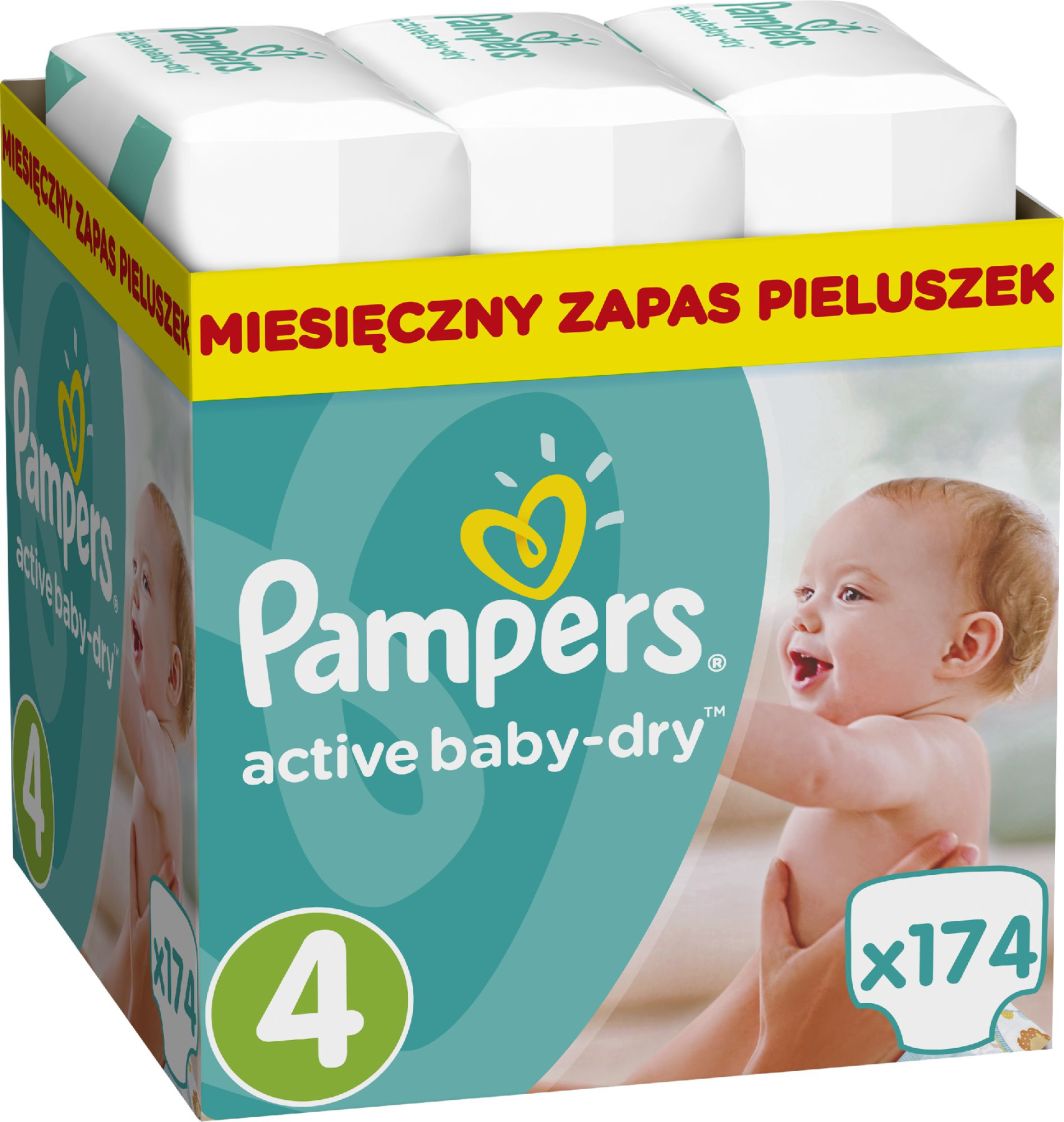 pampers active baby 4 174