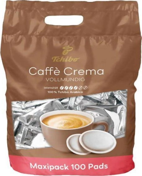 Kawa mielona Tchibo Tchibo Caffe Crema Vollmundig Pads 100 szt. 1