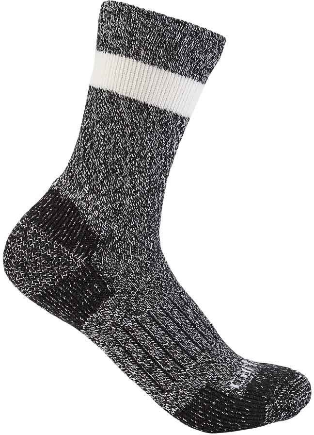 Carhartt Skarpety Damskie Carhartt Mid Crew Sock 1 p Black 1