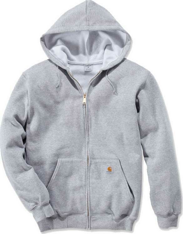 Carhartt Bluza Zip Hooded szara, rozmiar M 1