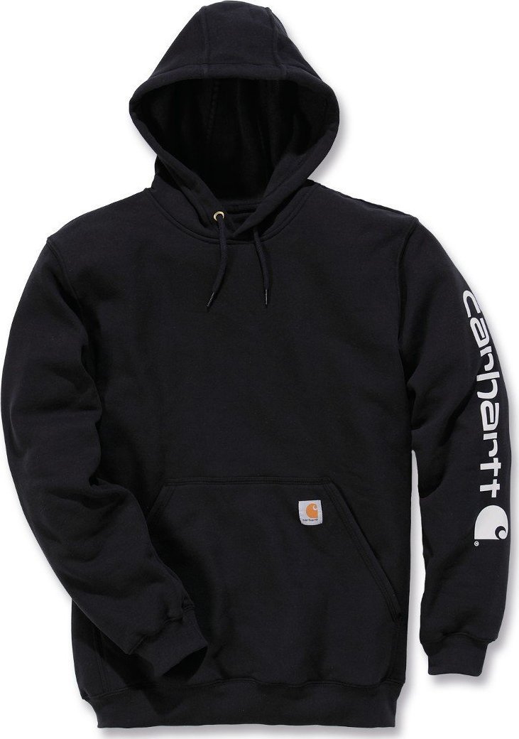 Carhartt Bluza Carhartt Midweight Signature Logo Black 1