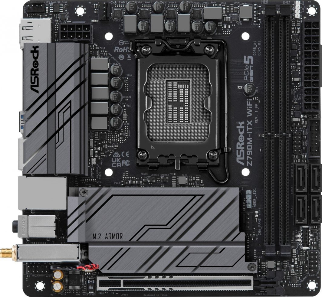 ASRock Z790M-ITX WIFI - Płyta główna - Morele.net