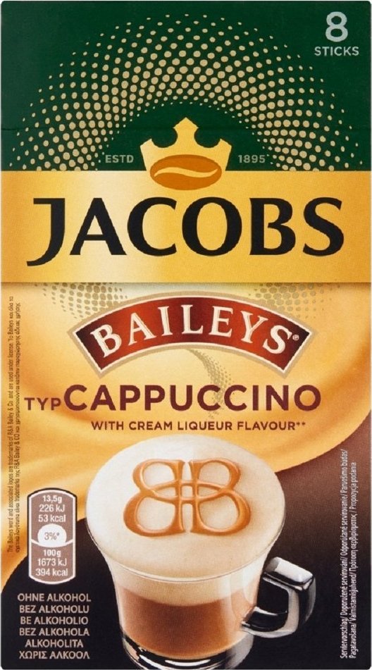 Jacobs JACOBS CAPPUCINO BAILEYS 8X13.5 G 1