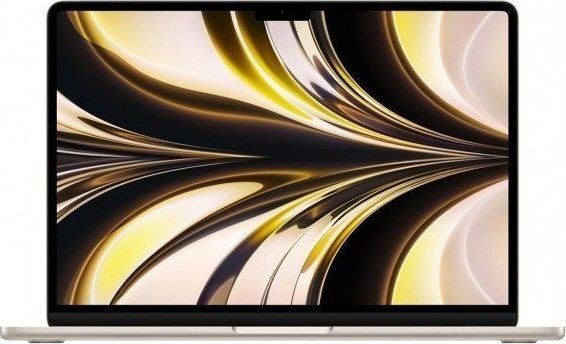 Laptop Apple MacBook Air 13.9 cala M2 chip with 8-core CPU and 10-core GPU/8GB/512GB Starlight 1