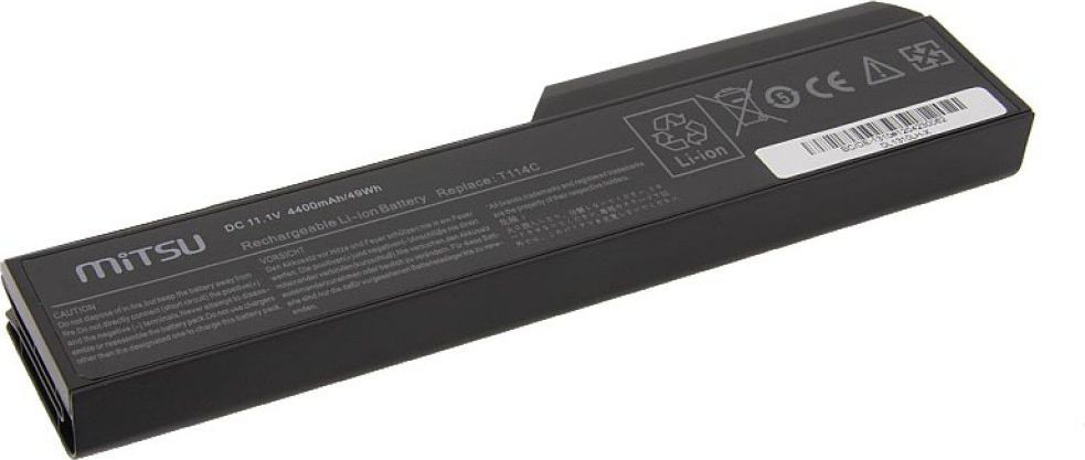 Bateria Mitsu do Dell Vostro 1310, 1320, 1510, 4400 mAh, 11.1 V (BC/DE-1310) 1