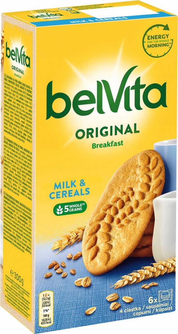 BELVITA ZBOŻA I MLEKO 300G 1