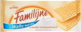 Familijne Wafle o smaku śmietankowym 180 g 1