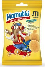 Mamutki - ciastka biszkoptowe 20 g Mamut 1