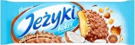 Jeżyki Kokos Herbatniki w czekoladzie mlecznej 140 g 1