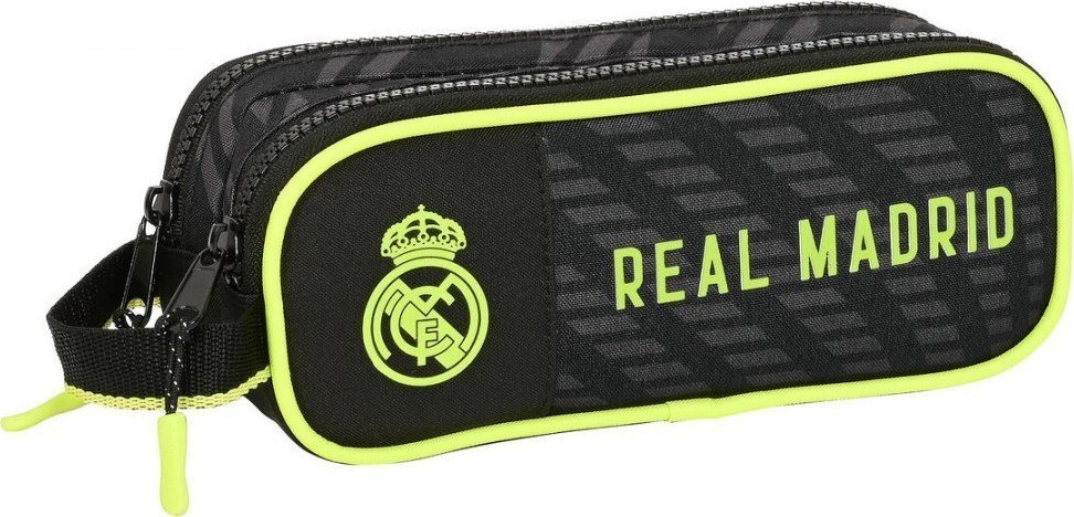Piórnik Real Madrid Piórnik Podwójny Real Madrid C.F. Czarny (21 x 8 x 6 cm) 1
