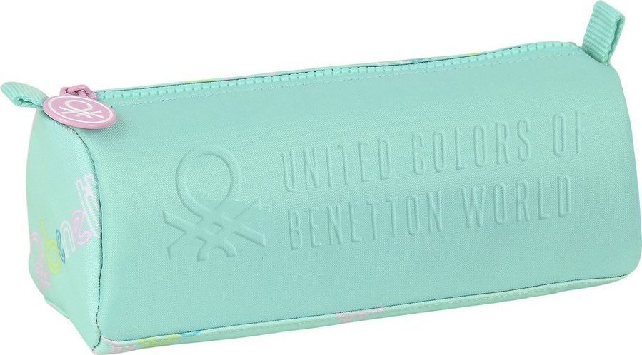 Piórnik Benetton Torba szkolna Benetton World Mięta (21 x 8 x 7 cm) 1
